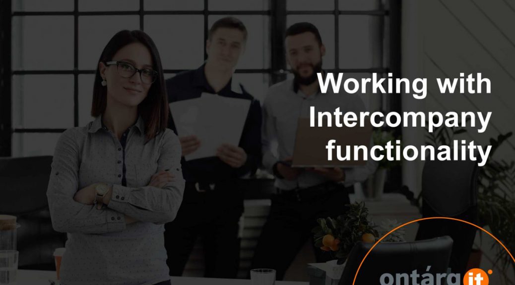 Working with Intercompany functionality